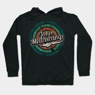 John Mellencamp // Retro Circle Crack Vintage Hoodie